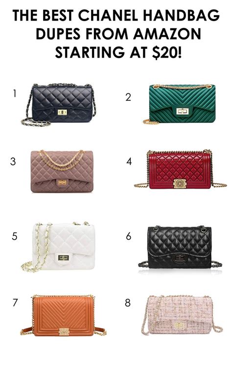 amazon chanel dupes|cheap chanel knock off purses.